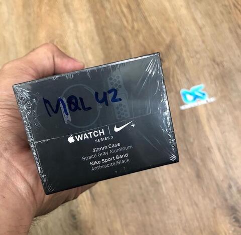 Terjual UNTUNG STORE \u003e\u003e Apple Watch S3 42mm Nike Plus Gray Black Sport Band  BNIB | KASKUS