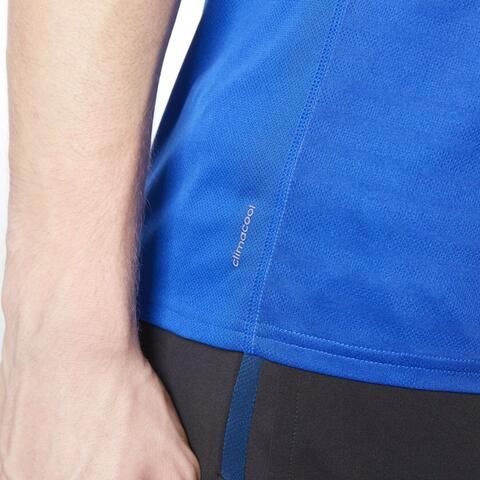Adidas Men Response Running Sleeveless Tee Blue Original
