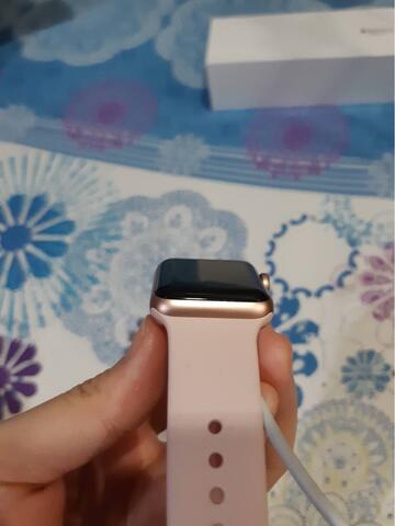 JUAL Iwatch Series 3 Rosegold (Second) Mulus