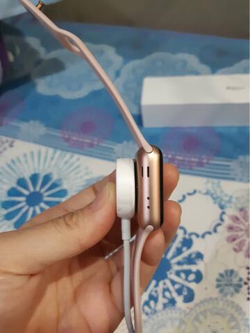 JUAL Iwatch Series 3 Rosegold (Second) Mulus