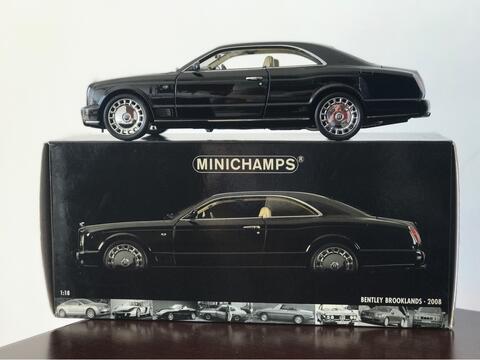 Minichamps 1:18 Bentley Brooklands 2008 Diecast Mobil