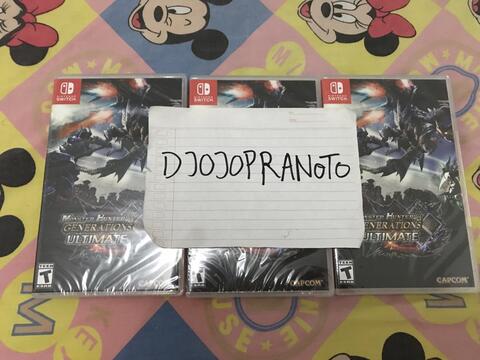 Nintendo Switch Monster Hunter Generations Ultimate