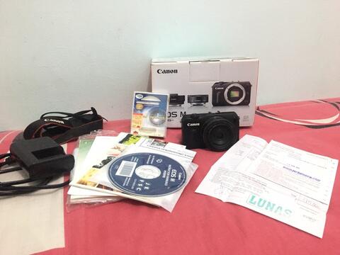 Canon Eos M Lensa EF-M 22mm F/2 stm bukan fuji sony leica