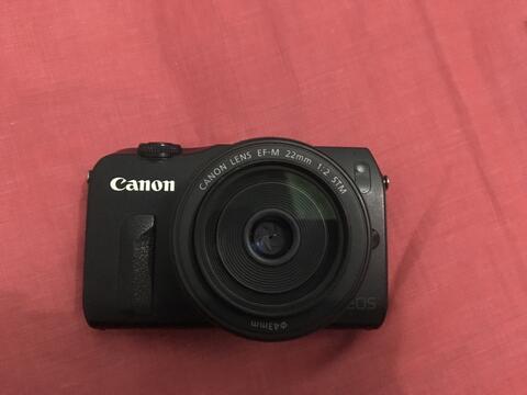 Canon Eos M Lensa EF-M 22mm F/2 stm bukan fuji sony leica