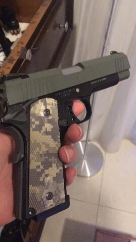 wts marui 1911 folliage warrior custom