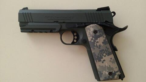 wts marui 1911 folliage warrior custom