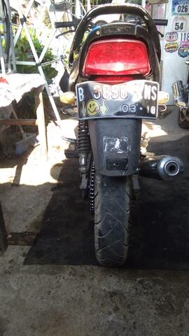 honda tiger 2005 plat B bekasi lokasi Bandung