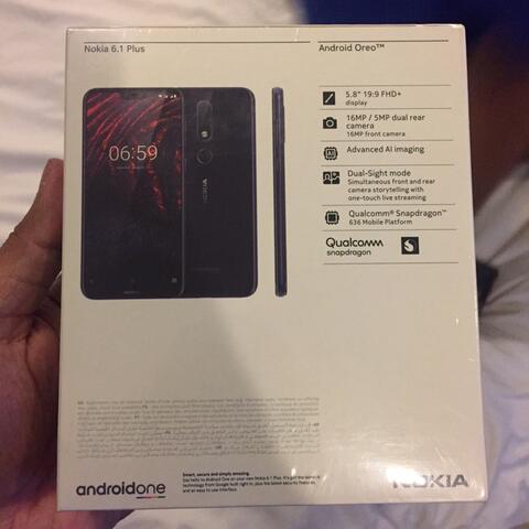 Jual Nokia 6.1 Plus Murah !