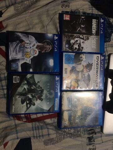 GAME PS4 (Overwatch, Assassins Creed Origins, Destiny 2, Fifa 18, Rainbow Six Siege)