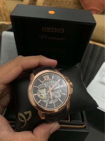 Terjual jam tangan Seiko premier Novak Djokovic Limited Edition angka  produksi cantik | KASKUS