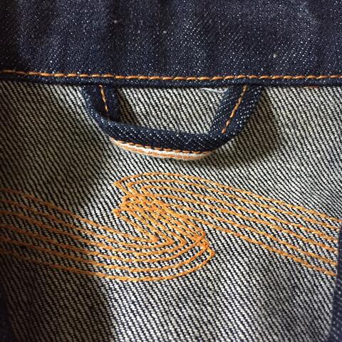 Terjual Nudie Kenny Dry Orange Selvedge 