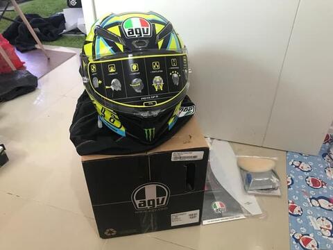 Terjual Helm AGV Pista Gpr Seleluna XXL 