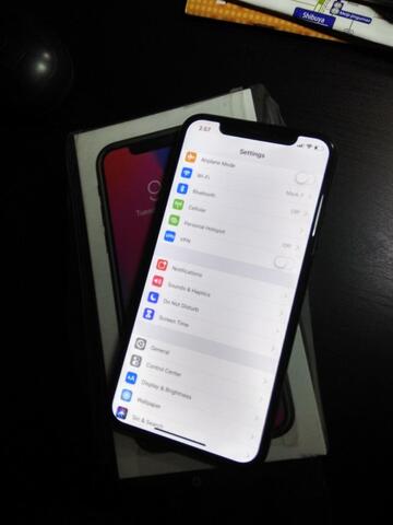 iphone x 64gb space grey garansi international