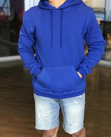 Terjual Hoodie H\u0026M Blue Unisex All Size 