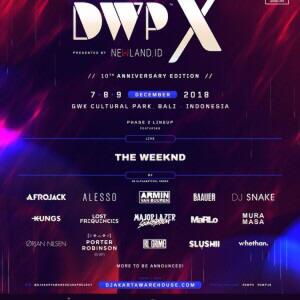 Tiket Wristband DWP X DWP-X 2018 3 DAY 3-DAYS PASS GA