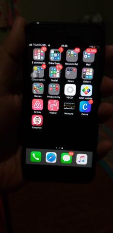 jual iphone 7 blackmatte 128gb
