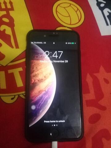 iphone 7+ plus 128Gb blackmatte mulus
