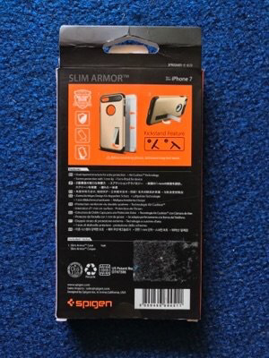 Borongan iPhone 7 Silicone Original, Spigen Slim Armor Gold, Xdoria Gel Jacket