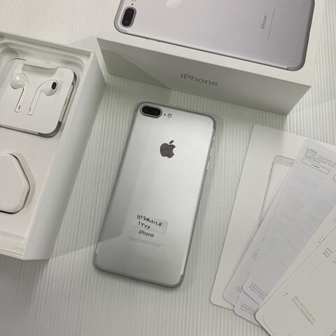iPhone 7 Plus 128GB Silver super Mulusss no minus ex Singapore ZP/A