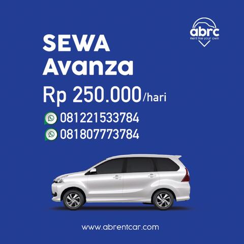 harga rental mobil bandung murah lepas kunci