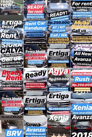 rental mobil bandung 250rb 081221533784 ab rent car