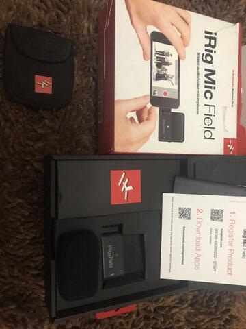 IK multimedia iRig Mic Field compact audio