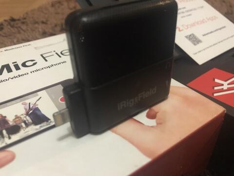 IK multimedia iRig Mic Field compact audio
