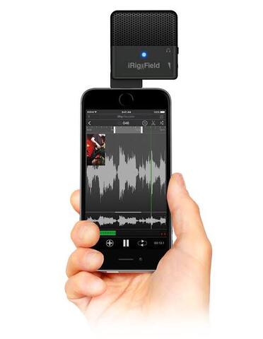 IK multimedia iRig Mic Field compact audio