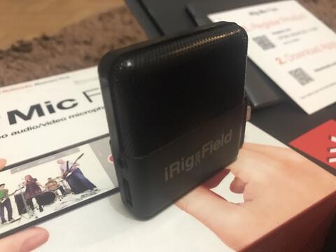 IK multimedia iRig Mic Field compact audio