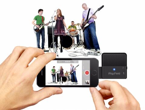IK multimedia iRig Mic Field compact audio