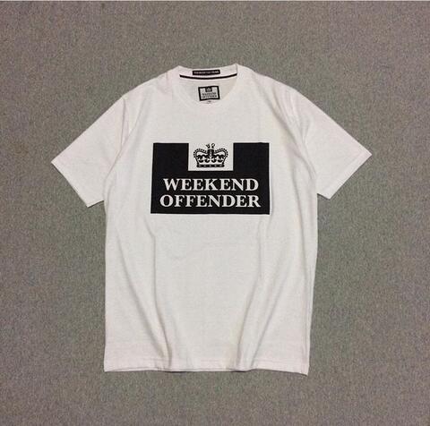 Kaos Weekend Offender Prison Putih Size M dan L