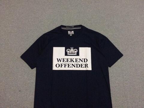 Kaos Weekend Offender Prison Navy Size M dan L