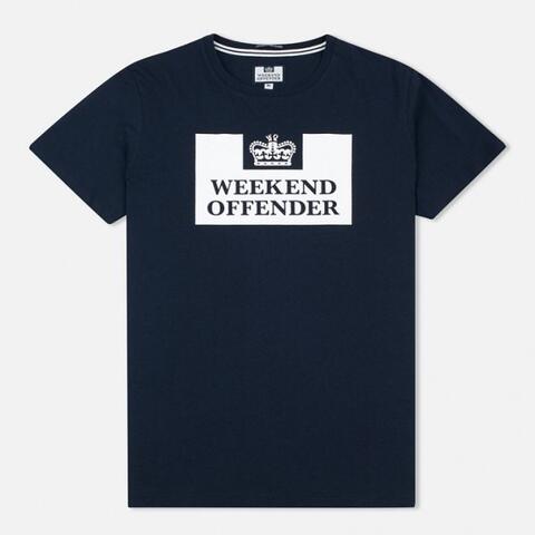 Kaos Weekend Offender Prison Navy Size M dan L
