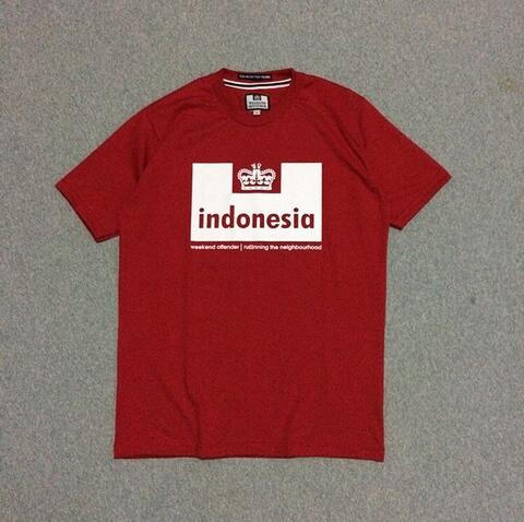 Kaos Weekend Offender Indonesia Size M dan L