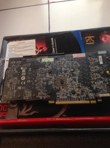 vga msi r9 270x matot