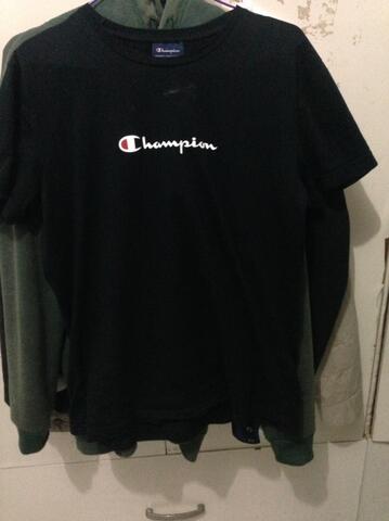 Terjual champion basic tee 2pcs (jual 