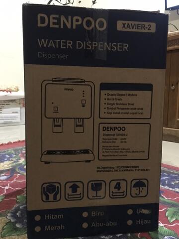 Dispenser Denpoo Xavier 2 Dispenser Air Minum 2 Kran Hot & Normal