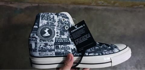 Sepatu Converse Chuch Taylor 70 Hi X Suicidal Tendencies BNOB ( Brand New Out Box )