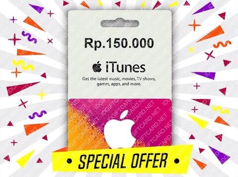(TRUSTED&MURAH) IGC (iTunes Gift Card) indonesia, Jasa Belanja Satuan