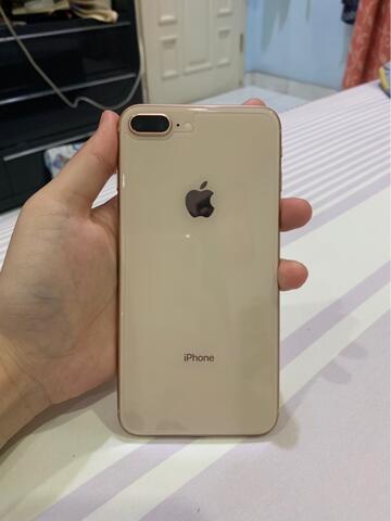 WTS Iphone 8plus 64gb rosegold full set minus bagian bawah
