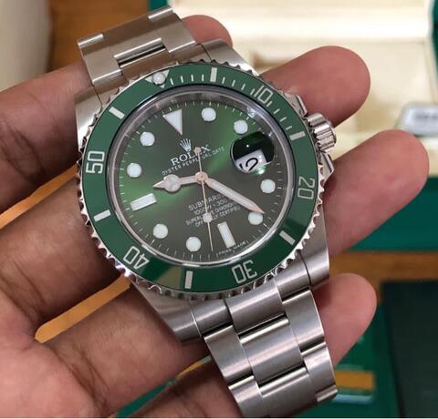 rolex hulk 2013