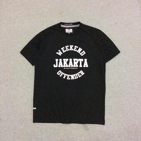 Kaos Weekend Offender Jakarta Series Black