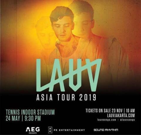 WTB tiket festival lauv
