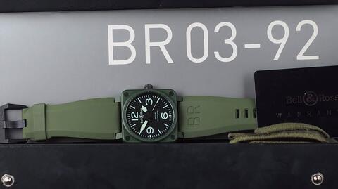 Terjual BELL \u0026 ROSS BR03-92 GREEN 