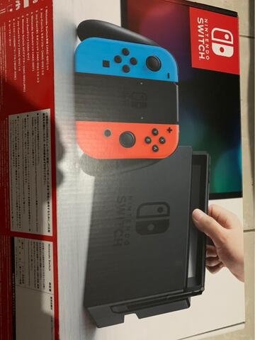 Nintendo Switch 2nd FW Ori + (optional) games Zelda, Mario Kart