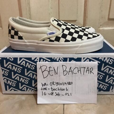 Vans Slip On OG Checkerboard