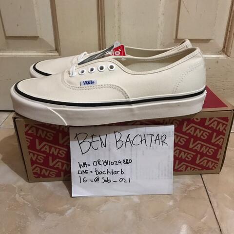 Vans Auth Anaheim Cream (not fog, cdg, yeezy)