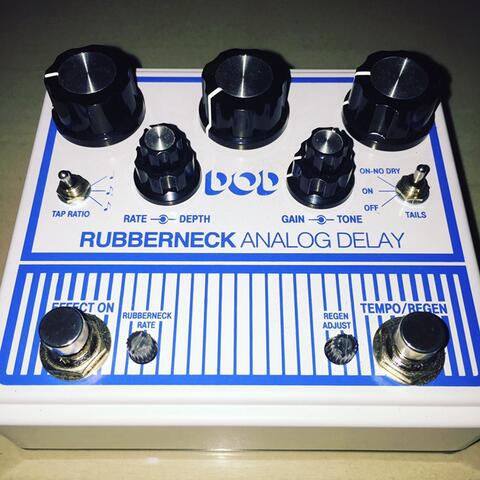 dod rubberneck analog delay pedal