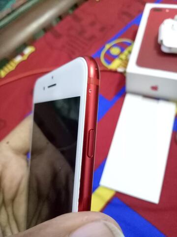 iphone 7 plus red edition fullset ex garansi inter