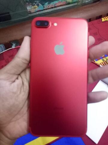 iphone 7 plus red edition fullset ex garansi inter